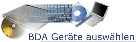 BDA Gerte auswhlen