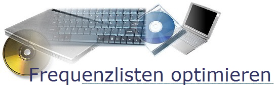 Frequenzlisten optimieren